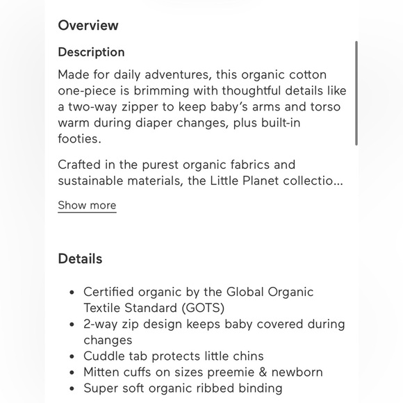 Carter's Little planet Striped Kids Onesie (2) - Picture 3 of 4